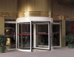 The components of the revolving door